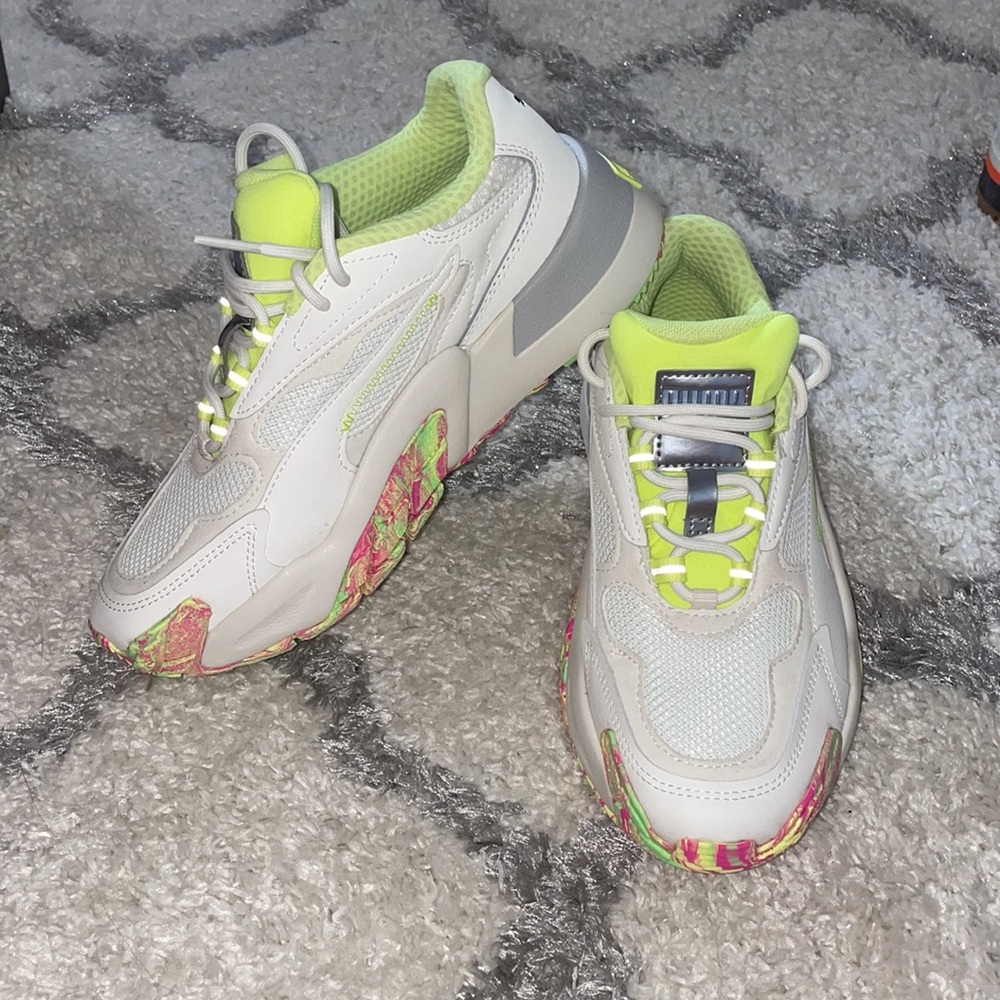 Puma Hedra Chaos Wns Marshmallow Fizzy Yellow
